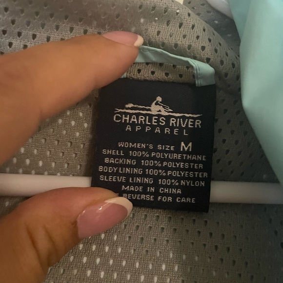 Light blue rain jacket - Picture 2 of 4